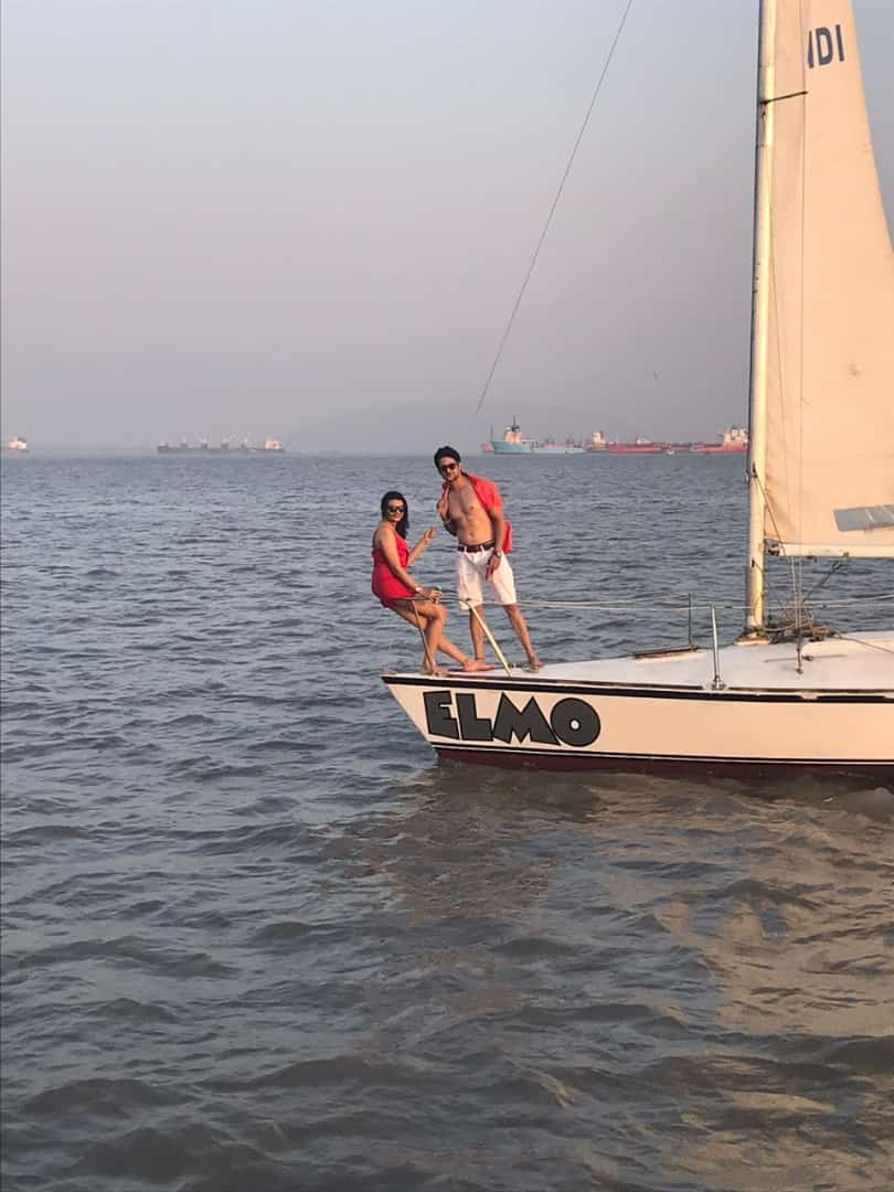 Sailing at Gateway of India, Mumbai (Seabird Sailboat)