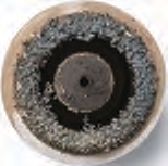 一般的な製品ノズルのスパッタ付着