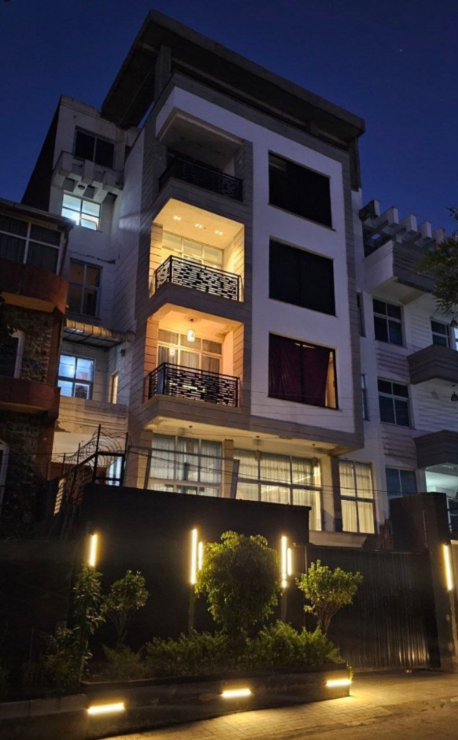 Luxury G+4 villa with terrace