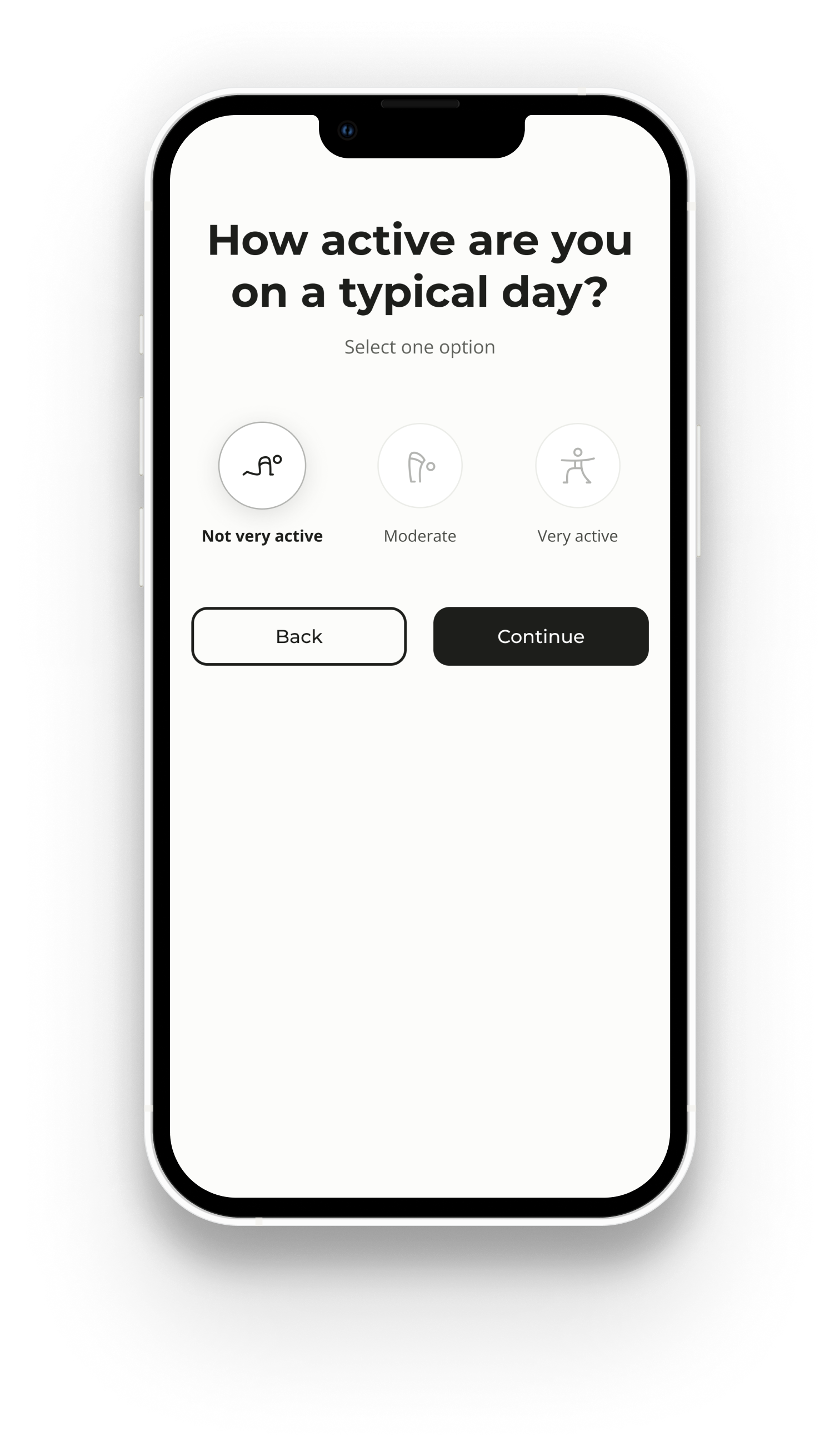 Sign Up & Set your Goals