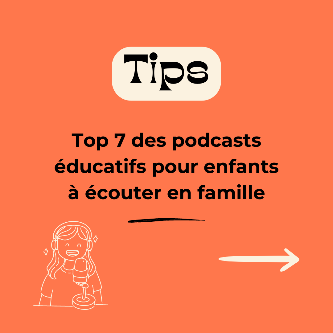 Image de l’article : Top 7 des podcasts éducatifs pour enfants à écouter en famille