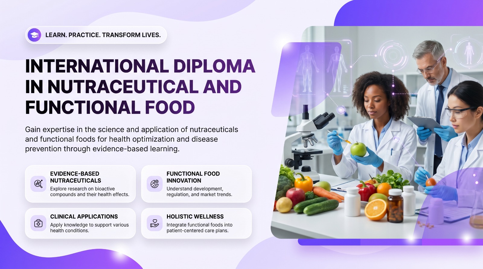 Diploma In Nutraceutical And Functional Foods