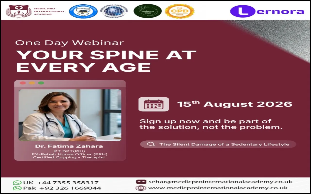 Webinar : Your Spine At Every Age