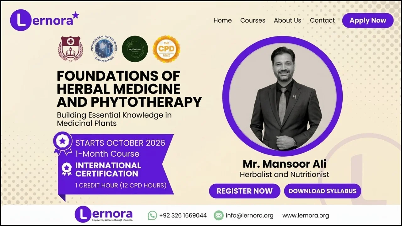 Foundations of Herbal Medicine And Phytotherapy