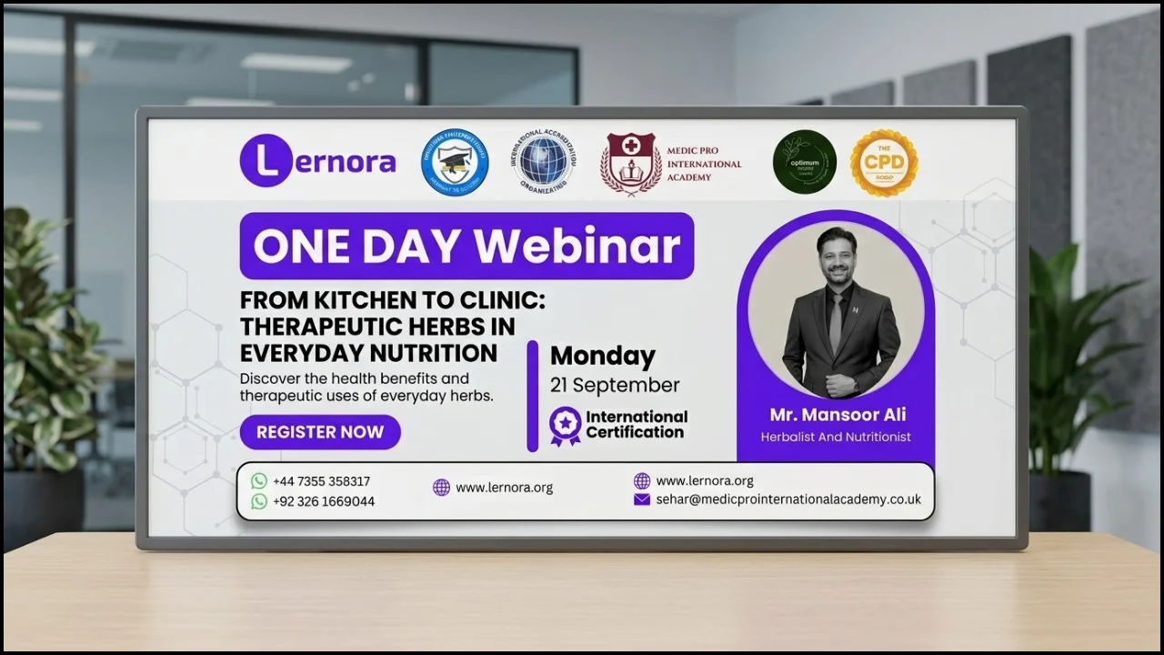From Kitchen To Clinic : Therapeutic Herbs in Everyday Nutrition