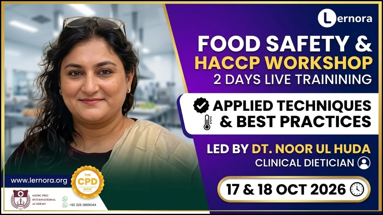 Applied Food Safety and HACCP Workshop
