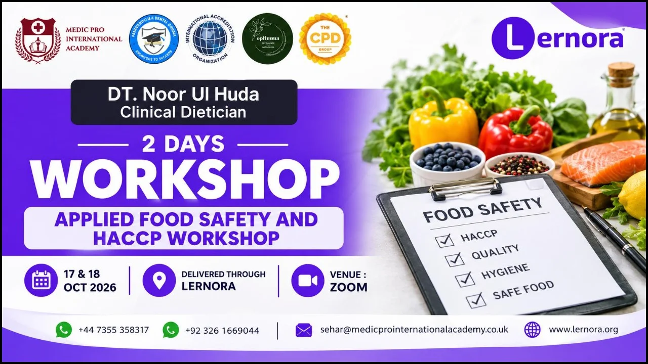 Applied Food Safety and HACCP Workshop