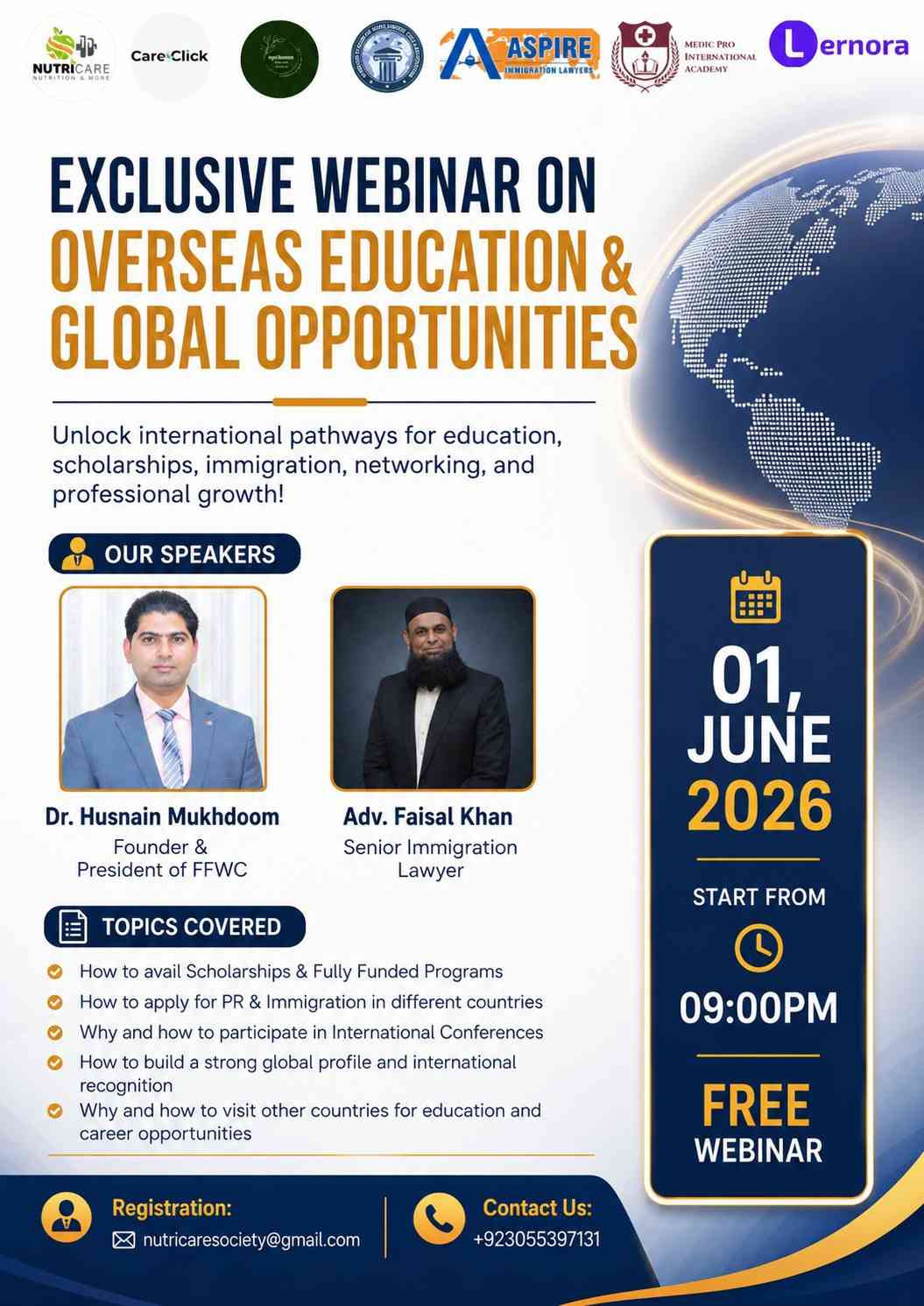 Exclusive Webinar on OverSeas Education And Global Opportunities