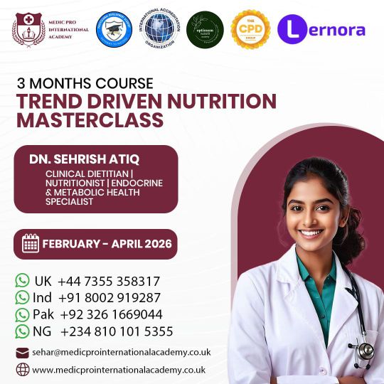 Trend Driven Nutrition Master Class