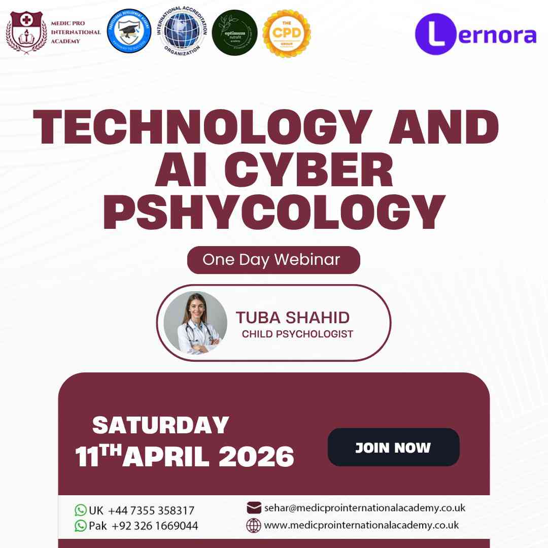 One Day Webinar Technology And AI Cyber Pshycology