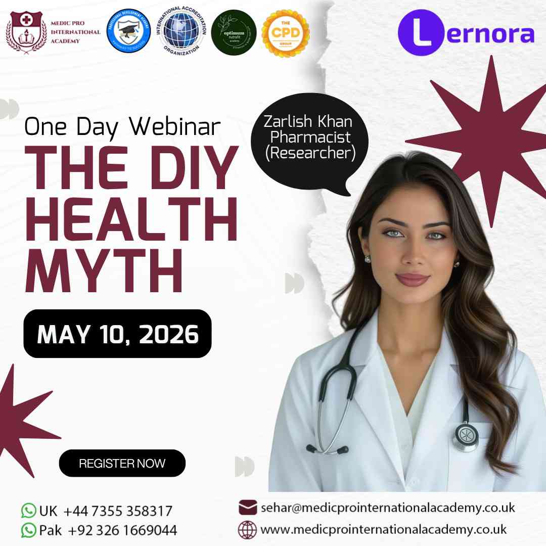 One Day Webinar The DIY Health Myth