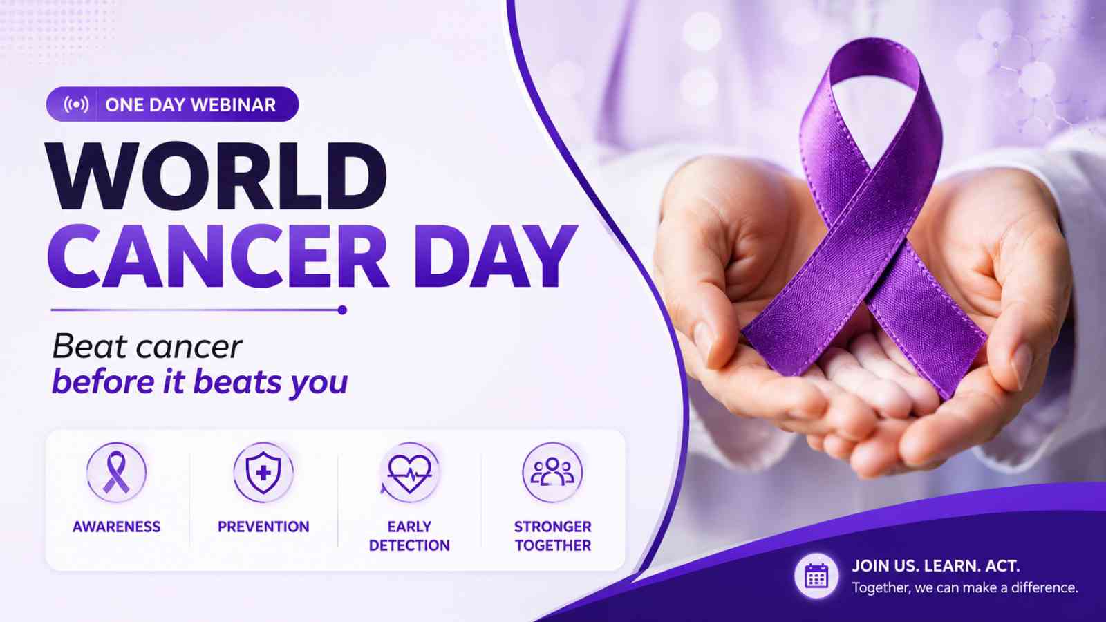 World Cancer Day Beat Cancer Before It Beats You