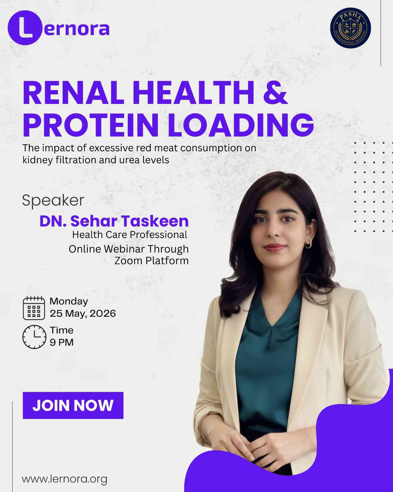 One Day Webinar Renal Health And Protein Loading
