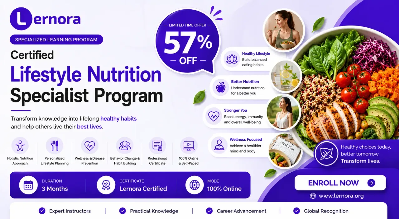 Certified Lifestyle Nutrition Specialist Program