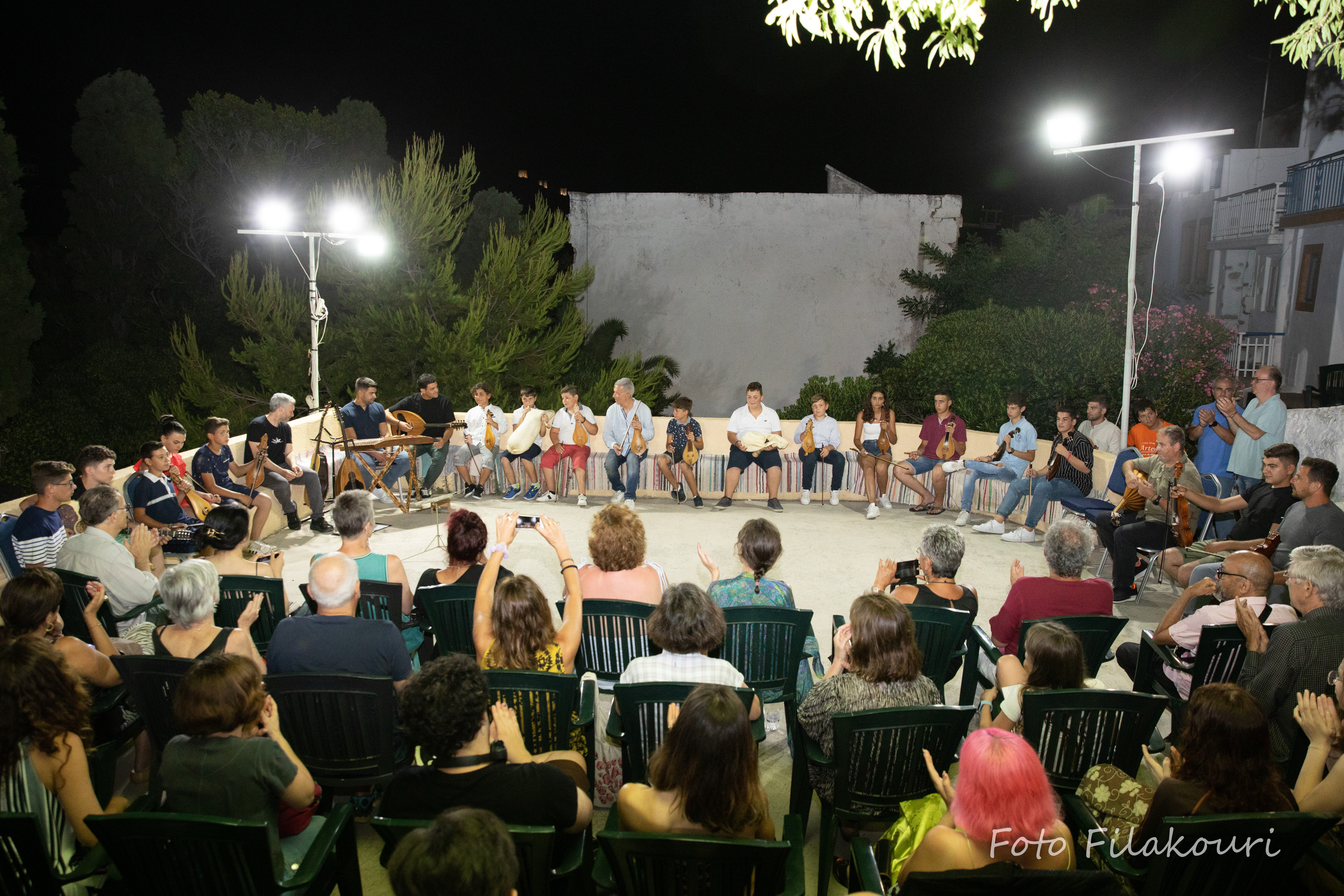 Music workshop - Ioannidis and participants
