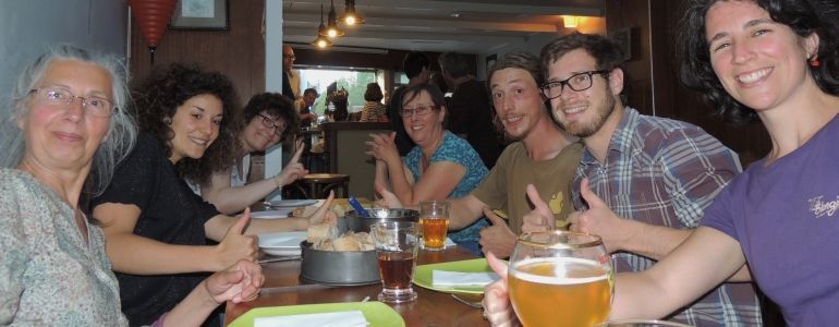Les Blongios en cuisine!