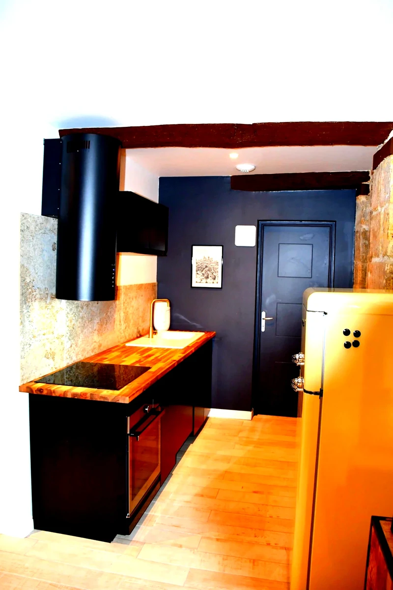 Cuisine vintage et fonctionnelle