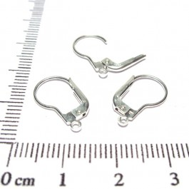 Dormeuses classiques - en argent 925 - une paire