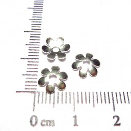 Coupelles dentelle 8mm - en argent 925