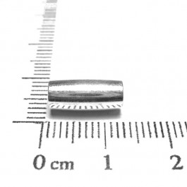 Fermoir aimanté tube 13mm diamètre 4mm - en argent 925