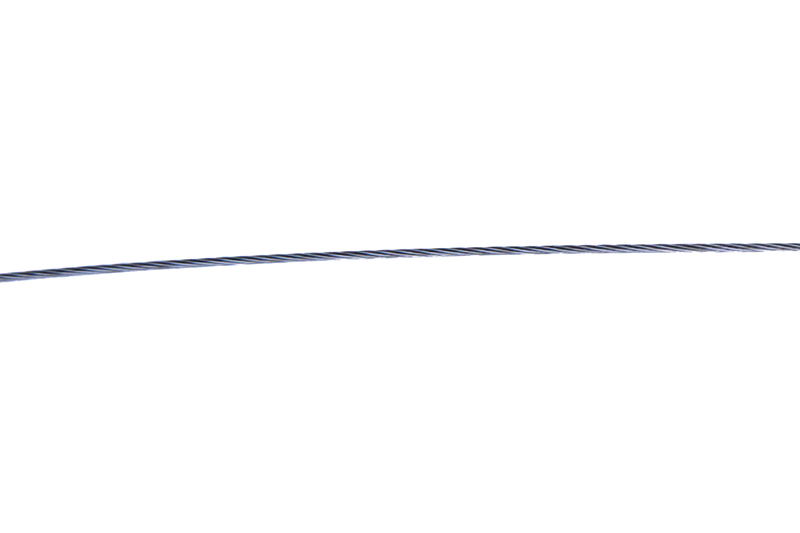 câble métallique x 50 cm - Acier