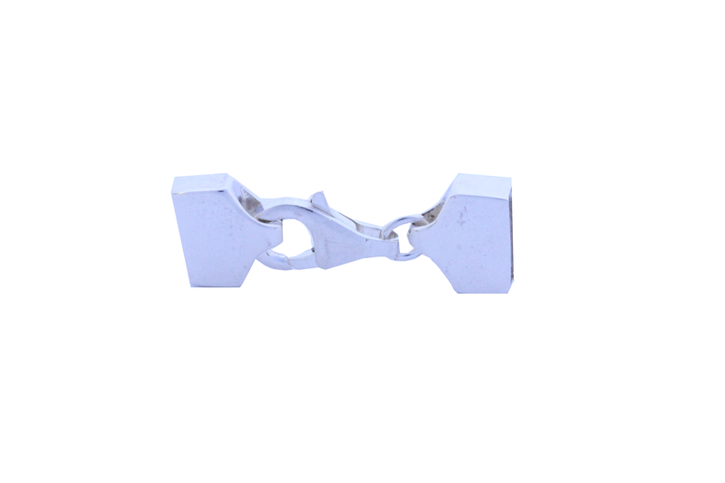 Embouts + fermoirs - 10 mm - en argent 925