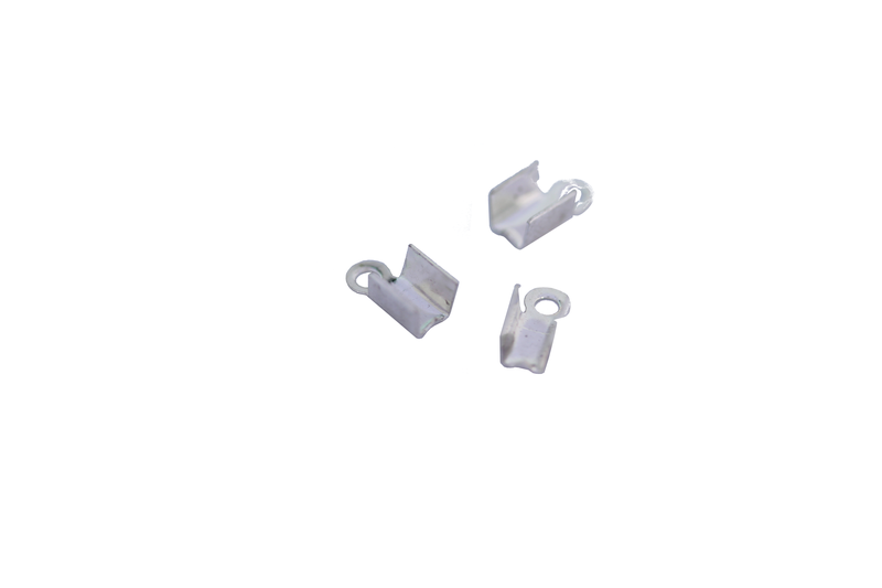Embouts à serrer pour les cordons en cuir ou daim 3 mm