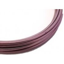 Fil d'aluminium 2 mm - rose - 3 mètres