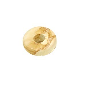 Rondelle céramique - beige