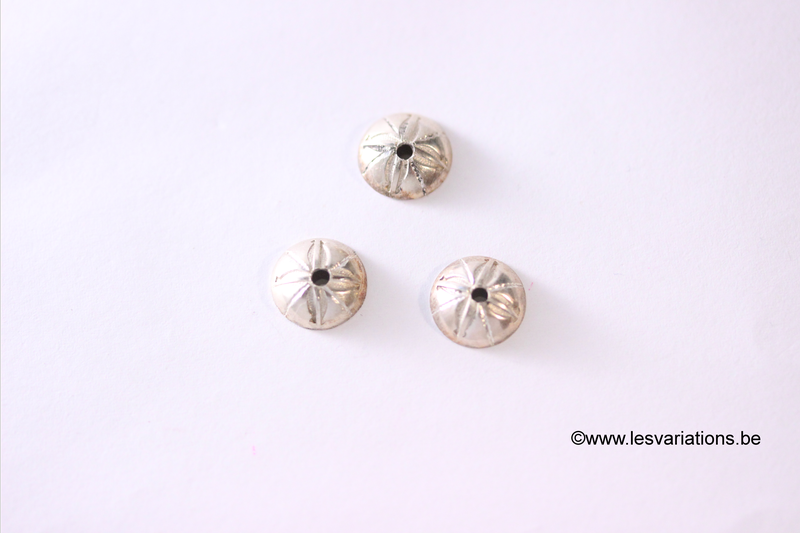 Coupelles fait main - dessin - en argent 925