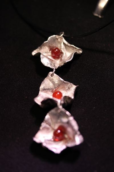 La couronne de fleurs- bijoux en argent 925 - collection les chiffonnées