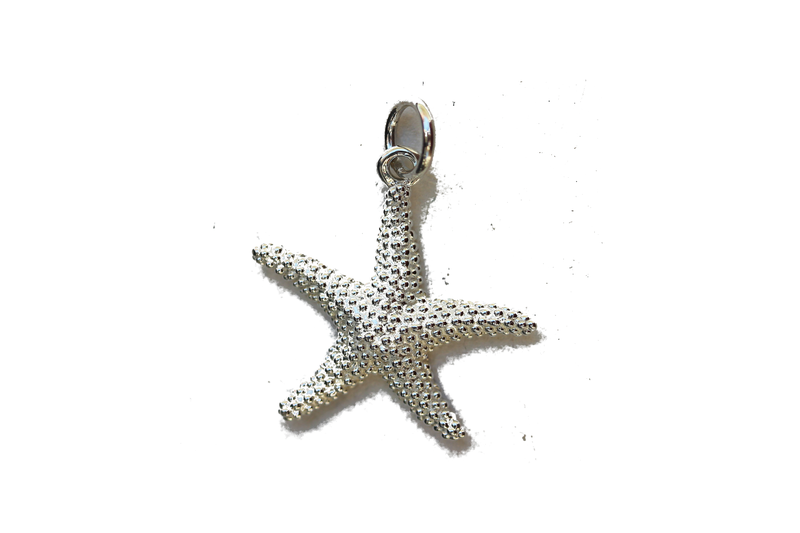 Jolie étoile de mer - intermédiaire - en argent 925