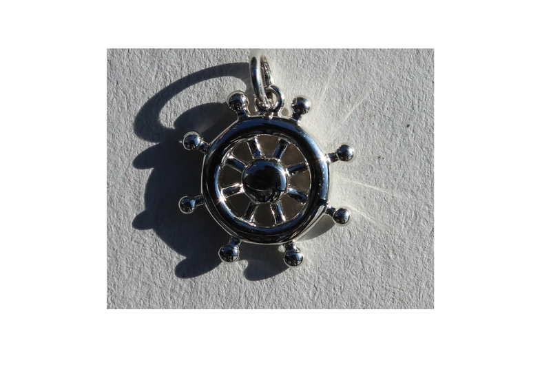 Roue de bateau - intermédiaire - en argent 925