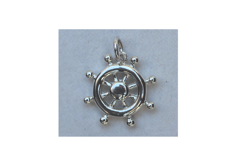 Roue de bateau - intermédiaire - en argent 925