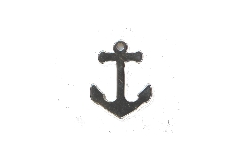 Ancre de bateau - intermédiaire - en argent 925