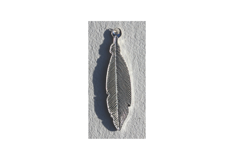 feuille- intermédiaire - en argent 925
