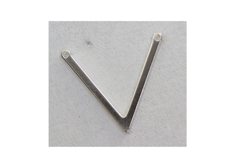 Intermédiaire en forme de V- en argent 925