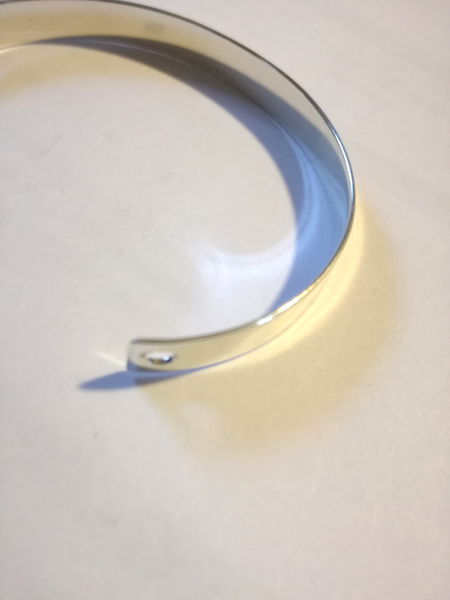 Corps de bracelet en argent 925
