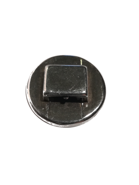 Intermédiaire Swarovski 10mm rond pour bracelet de cuir plat