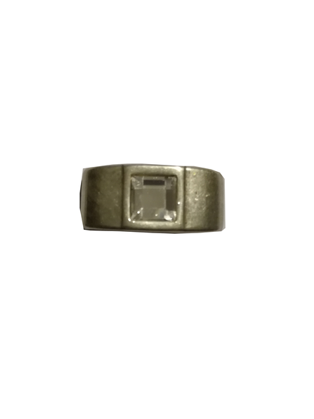 Intermédiaire Swarovski rectangle pour bracelet de cuir plat