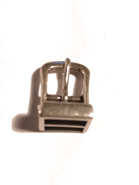 "Fermoir "boucle de ceinture" pour bracelet cuir plat 10 mm"