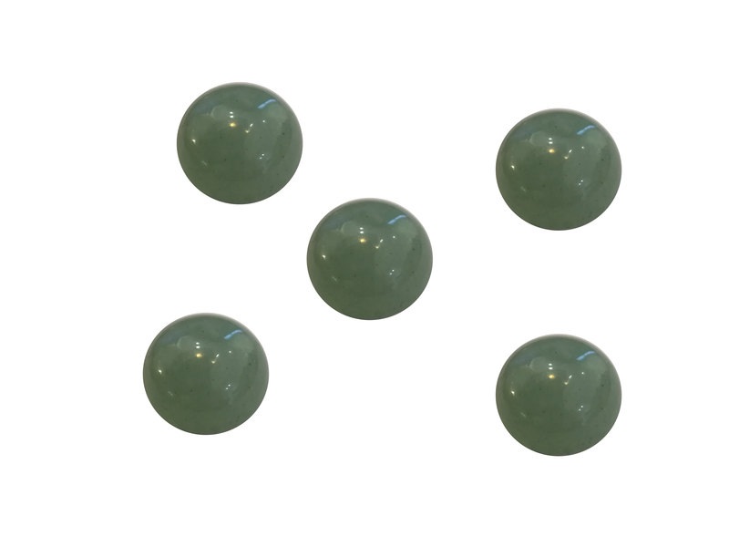 Cabochon pierre semi-précieuse Aventurine 12 mm