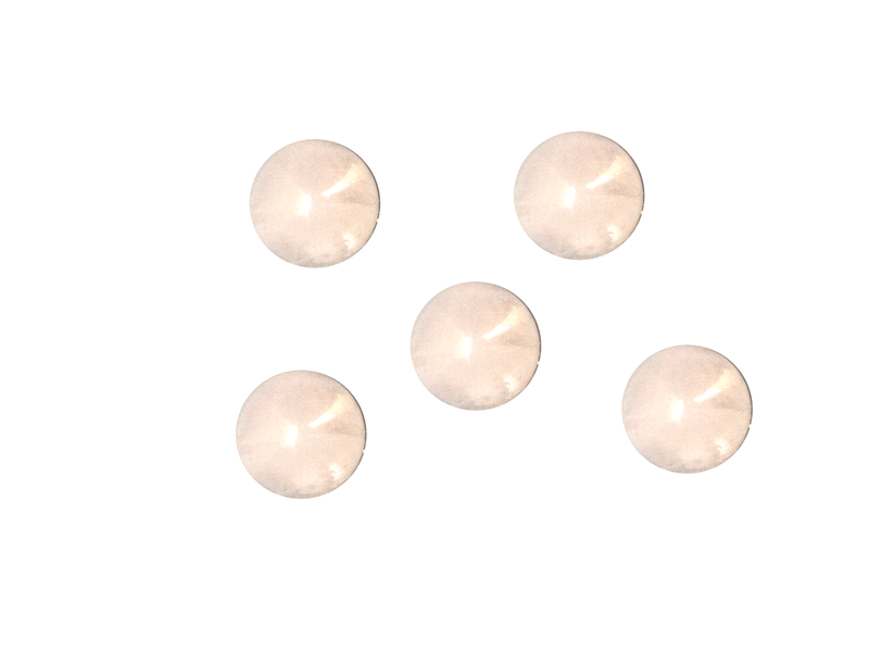 Cabochon pierre semi-précieuse quartz rose 12 mm