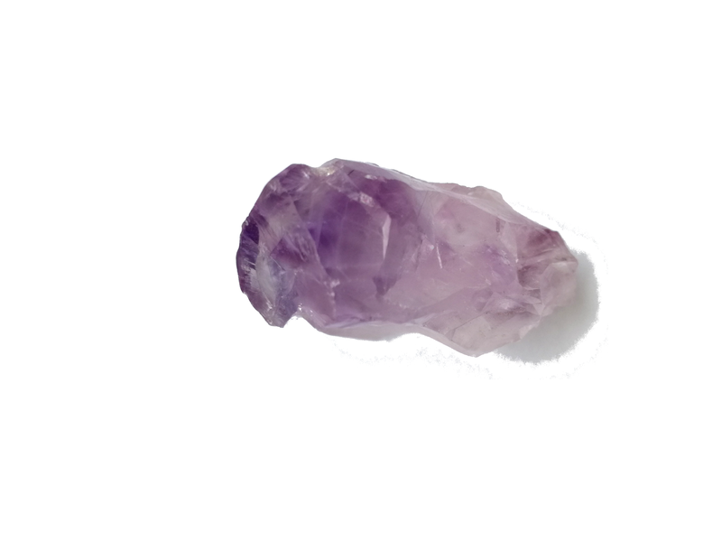 Perle en pierre naturelle Améthyste brute