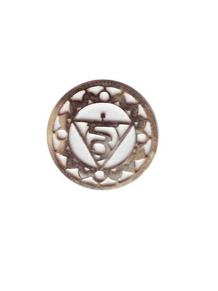 Médatillon Chakra 5 - argent 925