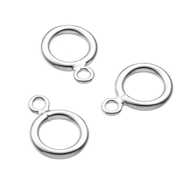 Fermoirs toggle - un anneau avec une barre
