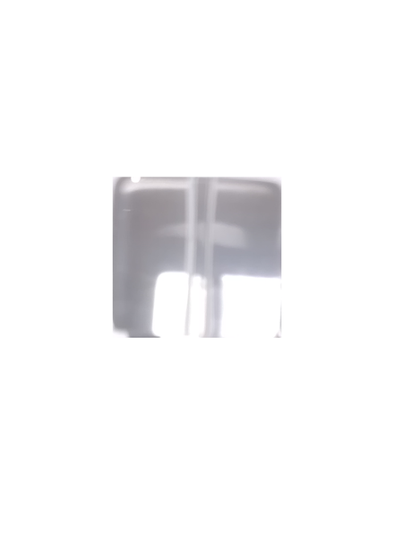 Perle en pierre naturelle - cristal de roche transparent carrée