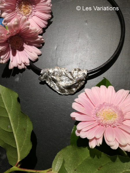 Le drapé - bijoux en argent 925 - collection Karin Fontaine