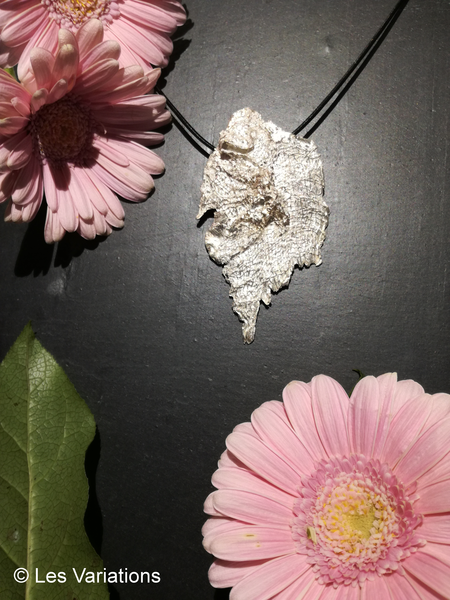 Le tissu - bijoux en argent 925 - collection Karin Fontaine