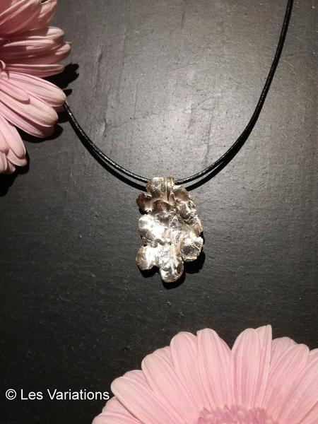 La feuille - bijoux en argent 925 - collection Karin Fontaine